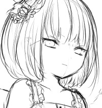 綺麗で着色しやすい線画の作り方 / SAI ...